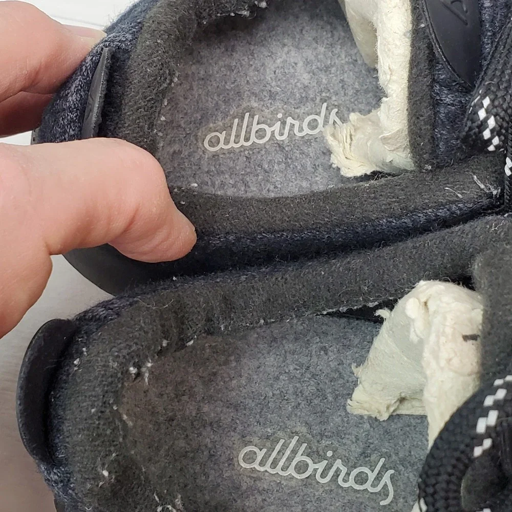 Allbirds Wool Running Men's Size 7W Gray‎ Lightweight Comfort Hipster Natural